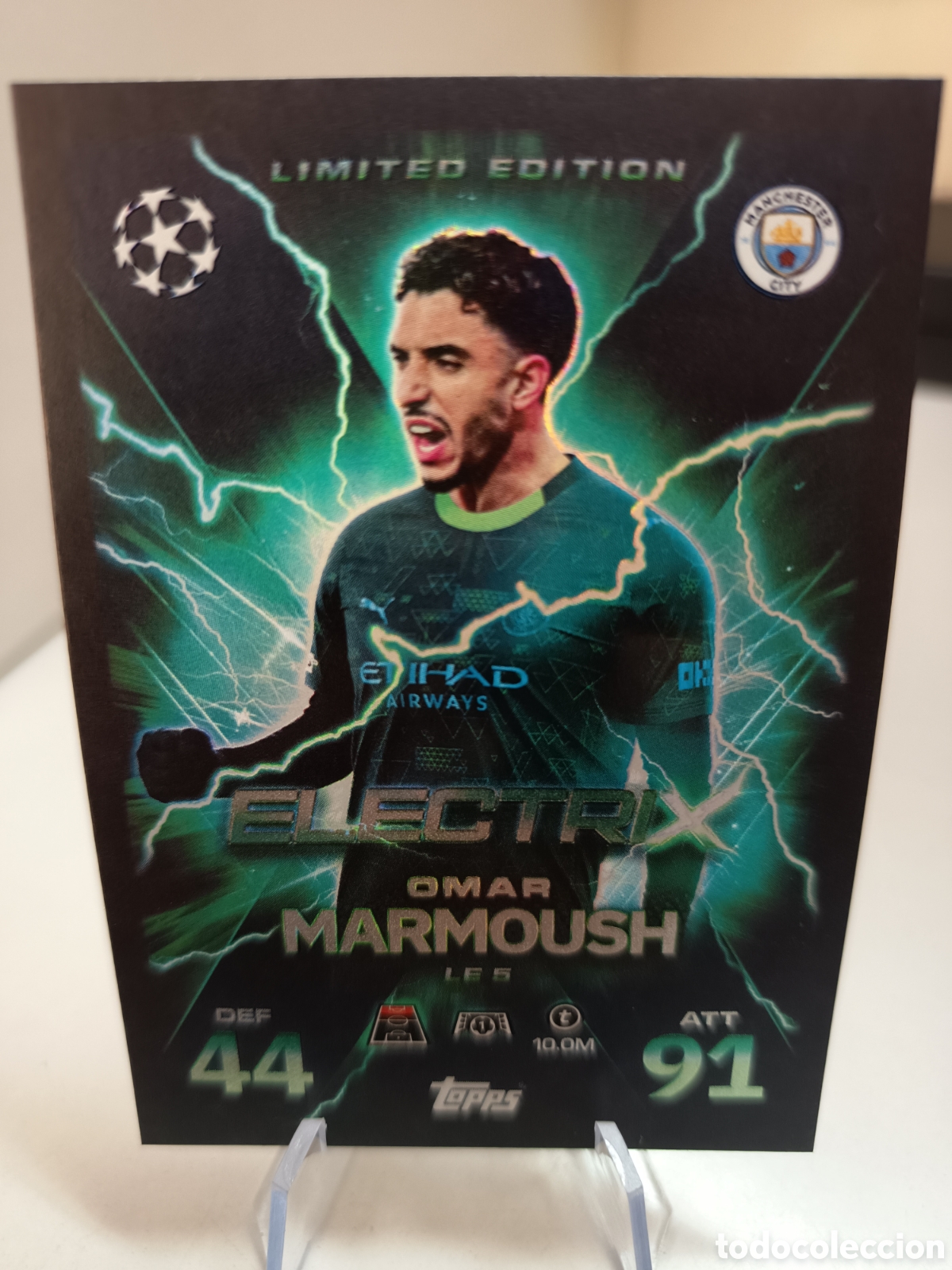 Cromos de Futebol: LIMITED EDITION LE 5 OMAR MARMOUSH MATCH ATTAX EXTRA 2025 2026