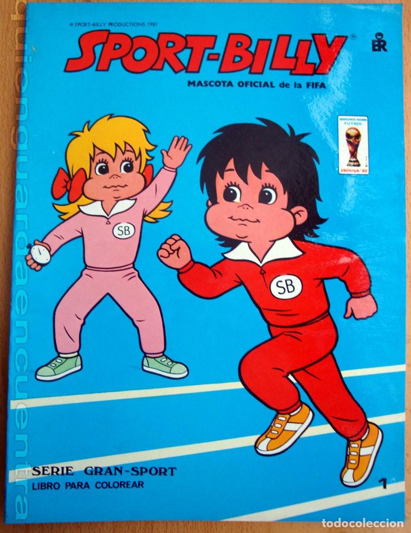 Cartes &agrave; collectionner de Football: SPORT-BILLY MASCOTA OFICIAL FIFA 1982 SERIE GRAN-SPORT FUTBOL DEPORTES COLOREAR NUEVO INFANTIL