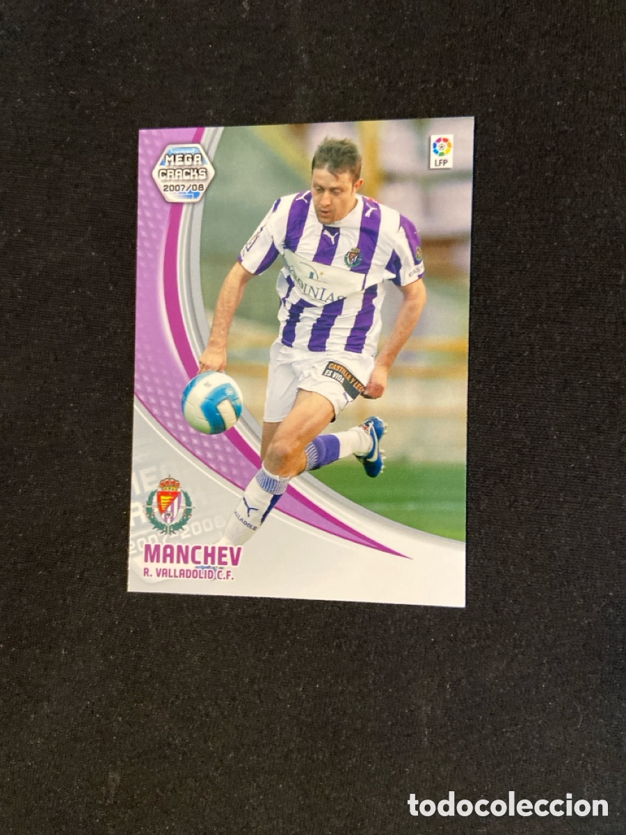 Cromos de f&uacute;tbol: MANCHEV 324 (VALLADOLID) PANINI MEGACRACKS 2007-2008 07 08 CROMO CARTA M-3