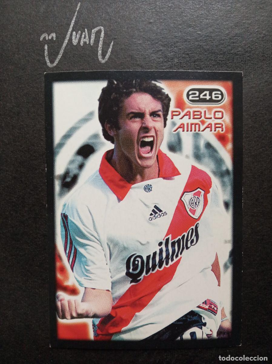 Cromos de f&uacute;tbol: N&ordm; 246 PABLO AIMAR RIVER PLATE ⚽ DS STICKER &reg; FUTBOL LIGA ARGENTINA 1999 2000 99 00 SIN PEGAR NUNCA
