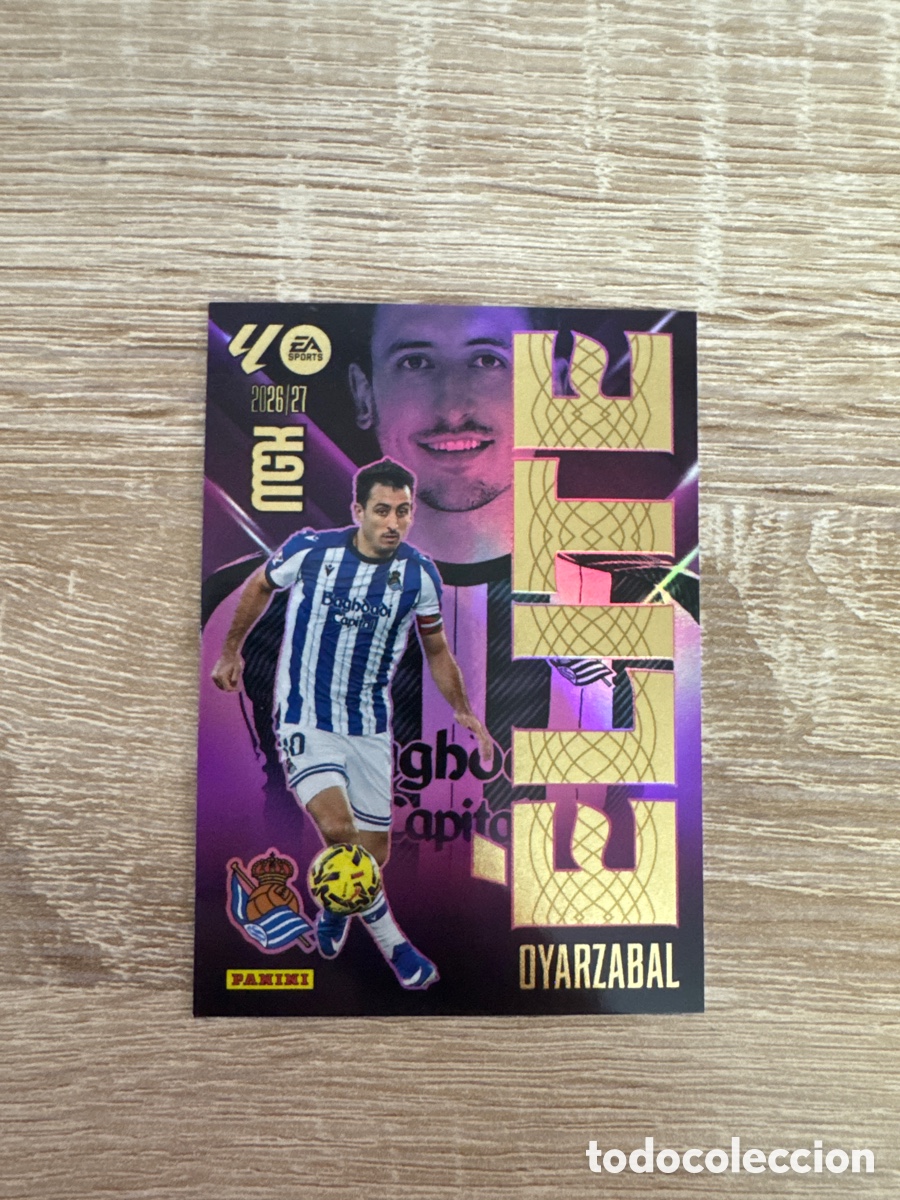 Cromos de f&uacute;tbol: 13 OYARZABAL. ELITE Megacracks 2026 2027 26 27