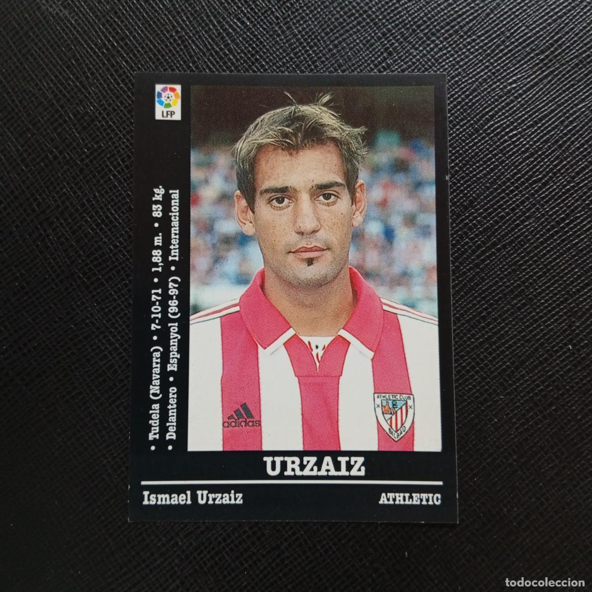 Cromos de f&uacute;tbol: 185 URZAIZ BILBAO PANINI 00 01 CROMO FUTBOL LIGA 2000 2001 - SIN PEGAR - A71 PG34