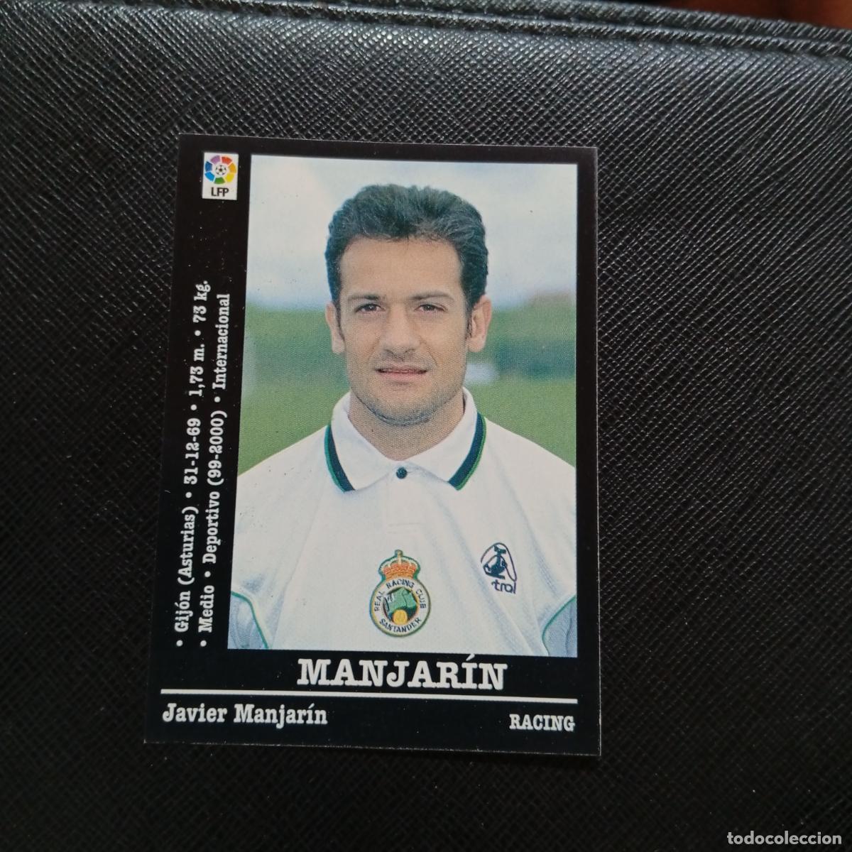 Cromos de f&uacute;tbol: 250 MANJARIN RACING SANTANDER PANINI 00 01 CROMO FUTBOL LIGA 2000 2001 - SIN PEGAR - A71 PG35
