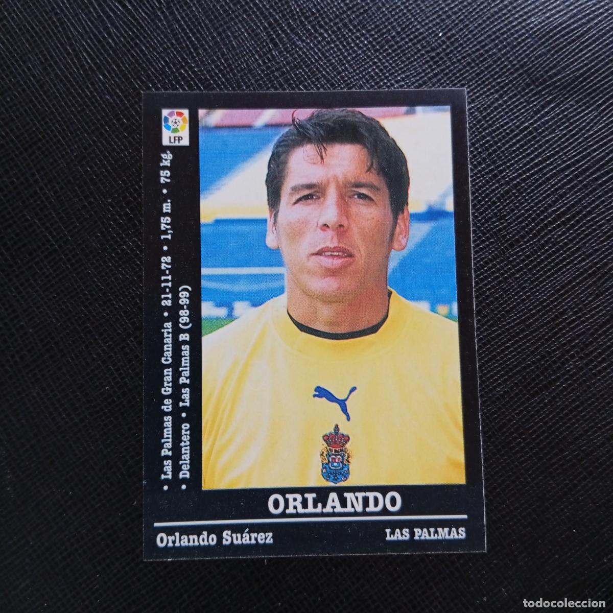 Cromos de f&uacute;tbol: 305 ORLANDO LAS PALMAS PANINI 00 01 CROMO FUTBOL LIGA 2000 2001 - SIN PEGAR - A71 PG35