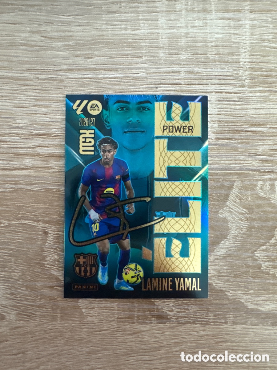 Cromos de f&uacute;tbol: 9P LAMINE YAMAL. ELITE Megacracks 2026 2027 26 27
