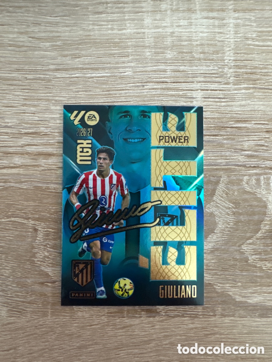Cromos de f&uacute;tbol: 7P GIULIANO. ELITE Megacracks 2026 2027 26 27