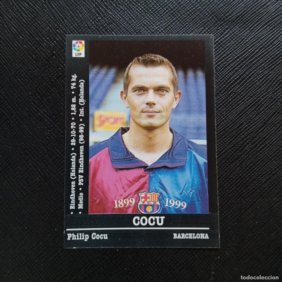 Cromos de f&uacute;tbol: 26 COCU BARCELONA PANINI 00 01 CROMO FUTBOL LIGA 2000 2001 - SIN PEGAR - A71 PG37