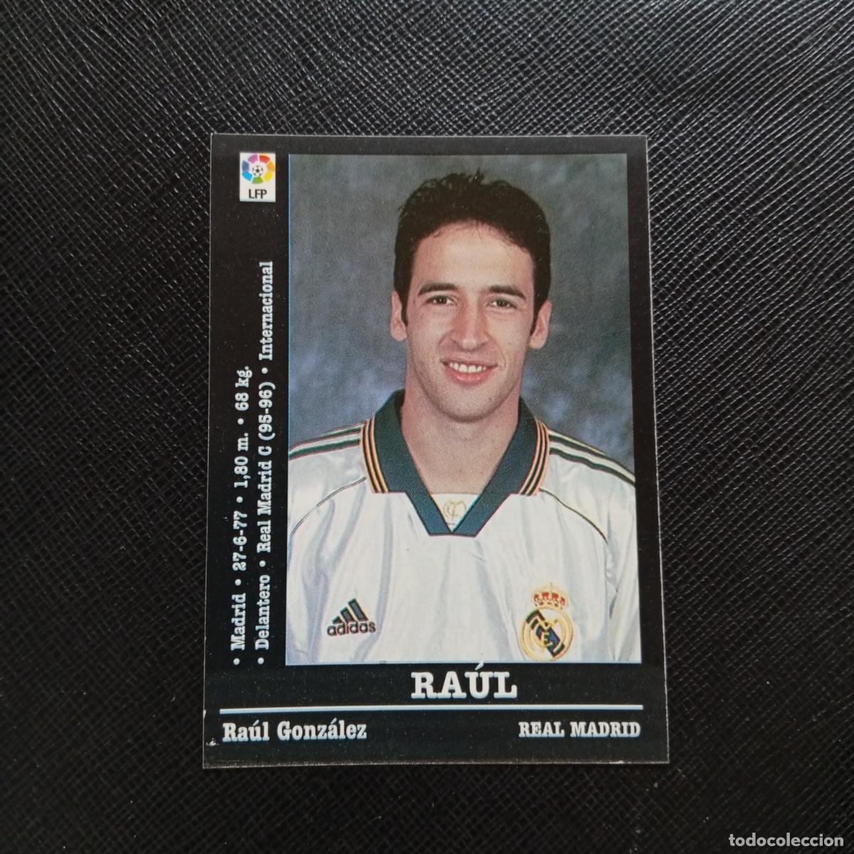 Cromos de f&uacute;tbol: 82 RAUL REAL MADRID PANINI 00 01 CROMO FUTBOL LIGA 2000 2001 - SIN PEGAR - A71 PG37