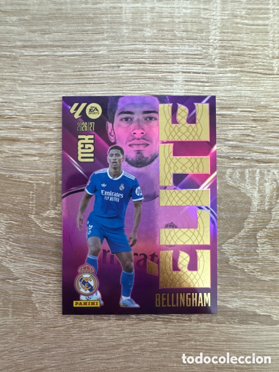 Cromos de f&uacute;tbol: 2 BELLINGHAM. ELITE Megacracks 2026 2027 26 27