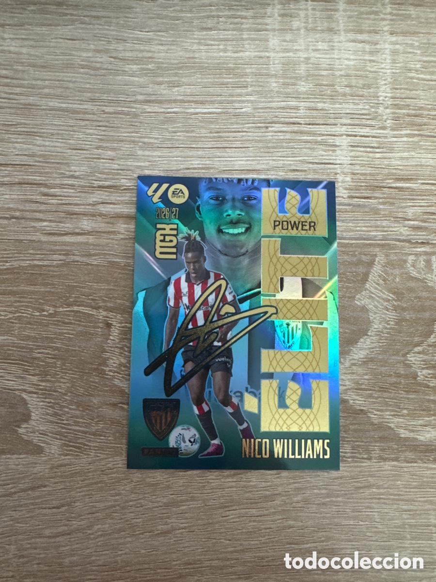 Cromos de f&uacute;tbol: 12P NICO WILLIAMS. ELITE Megacracks 2026 2027 26 27