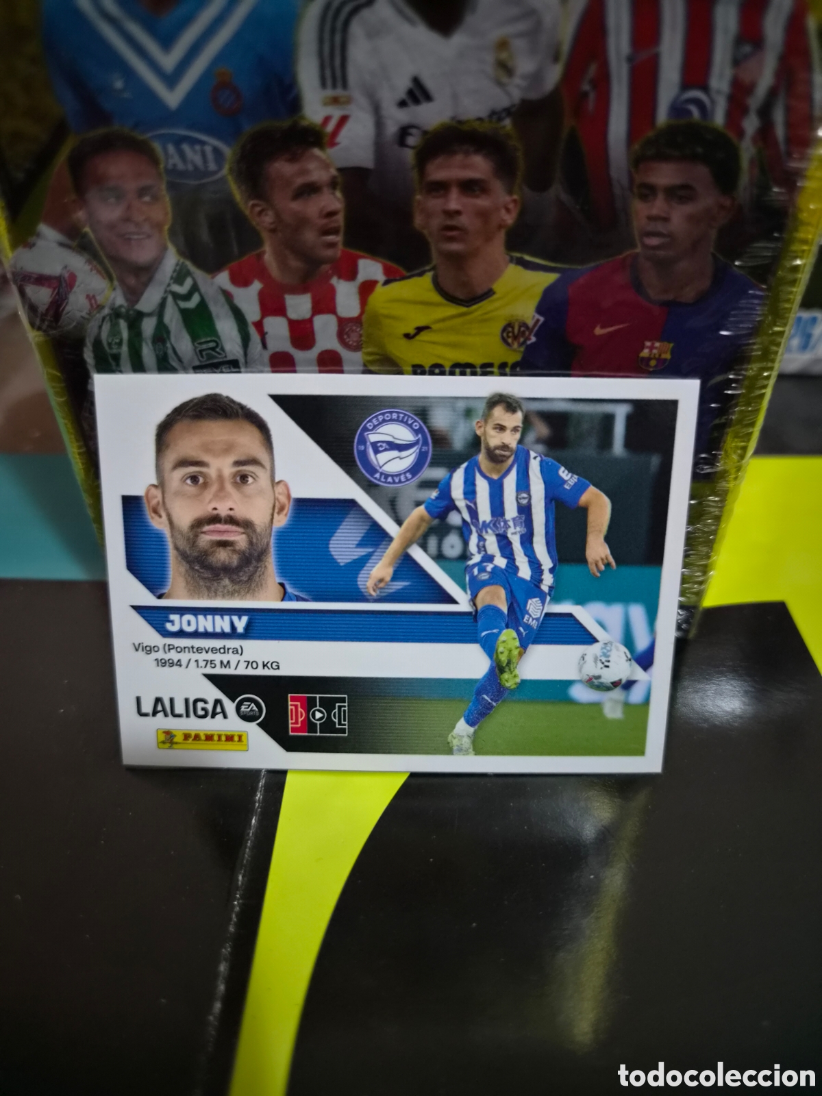 Cartes &agrave; collectionner de Football: N&deg;5 Alaves Jony Liga Este 26/27