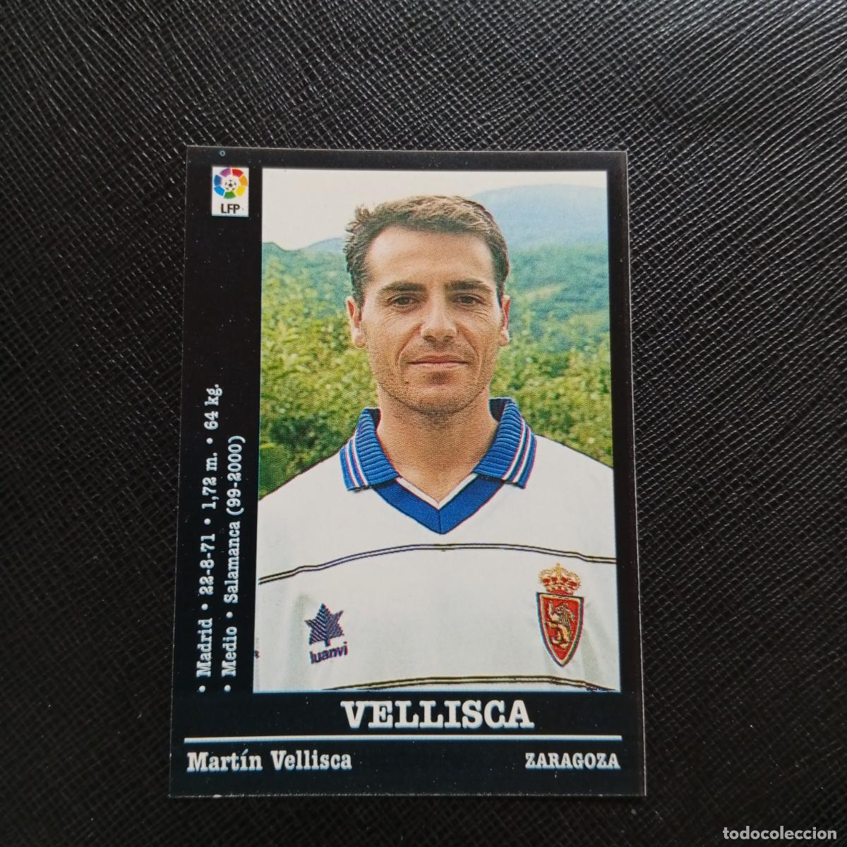 Cartes &agrave; collectionner de Football: 64 VELLISCA ZARAGOZA PANINI 00 01 CROMO FUTBOL LIGA 2000 2001 - SIN PEGAR - A71 PG38