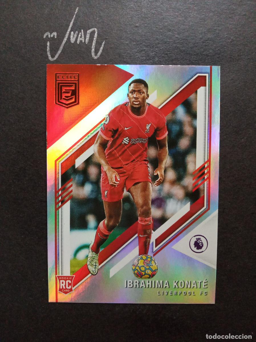 Fu&szlig;ball-Sticker: 189 ROOKIE KONATE LIVERPOOL REAL MADRID 2026 FRANCIA⚽ PANINI &reg; DONRUSS ELITE PREMIER 2021 2022 21 22