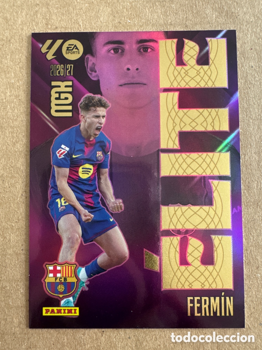 Cromos de f&uacute;tbol: # 6 Ferm&iacute;n FC Barcelona ELITE Megacracks 26 27 2026 2027