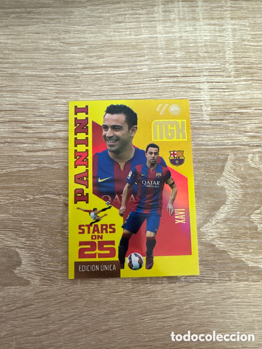 Cromos de f&uacute;tbol: 427 XAVI. STARS on 25. Megacracks 2026 2027 26 27