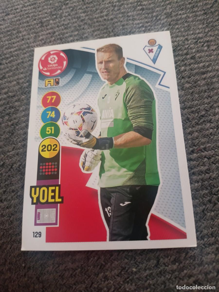 Cromos de f&uacute;tbol: Adrenalyn 20/21 Yoel Eibar