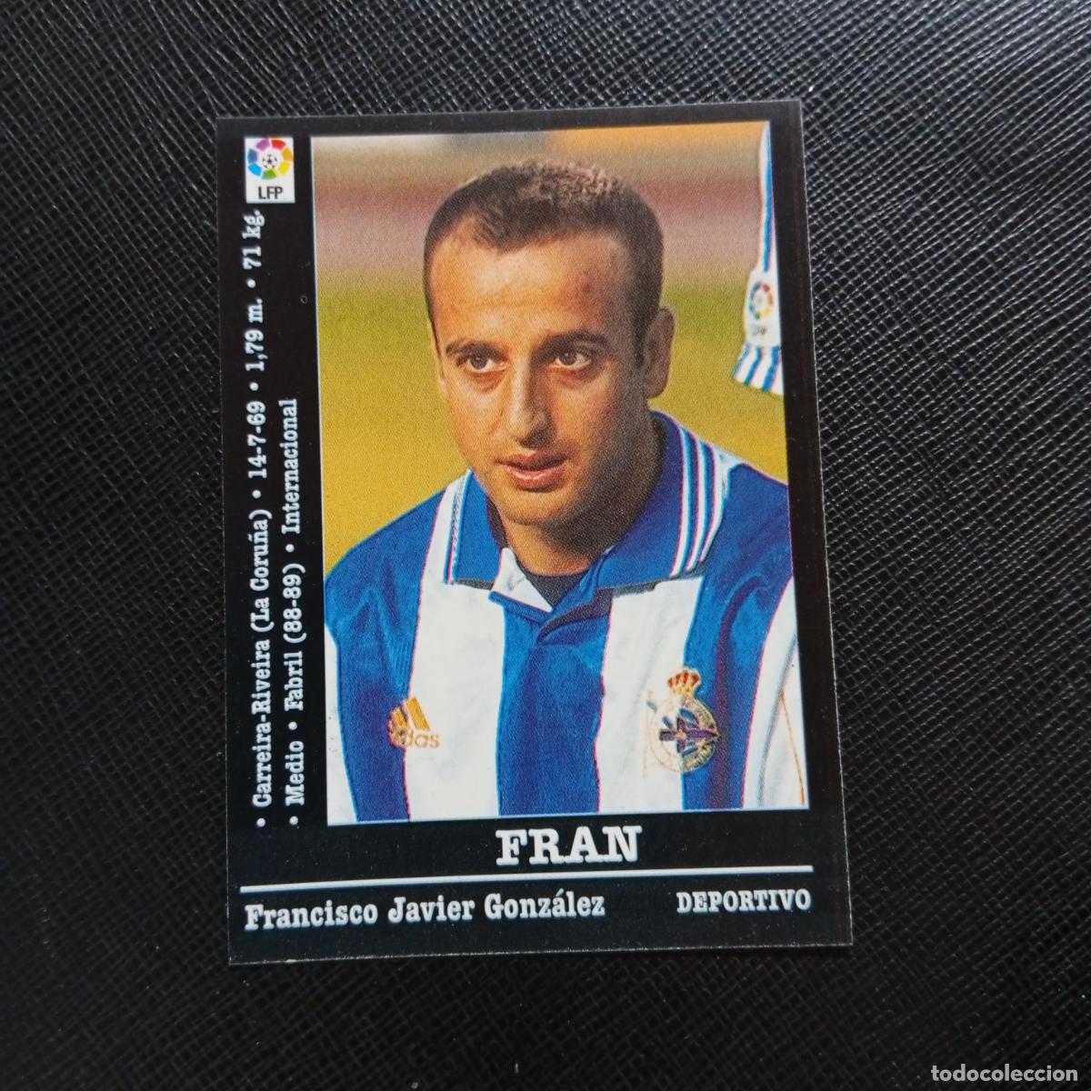 Cromos de f&uacute;tbol: 13 FRAN DEPORTIVO PANINI 00 01 CROMO FUTBOL LIGA 2000 2001 - SIN PEGAR - A71 PG41
