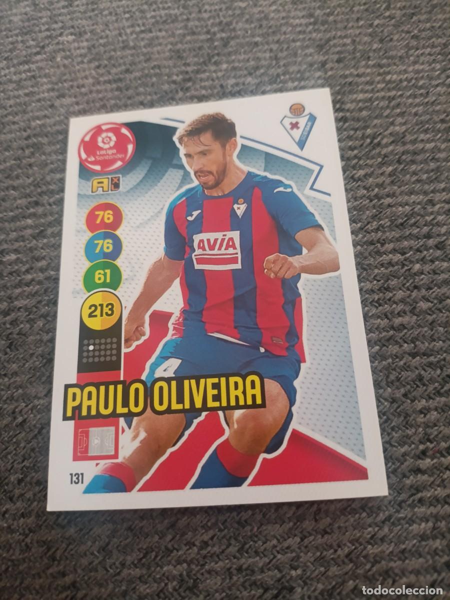 Cromos de f&uacute;tbol: Adrenalyn 20/21 Paulo Oliveira Eibar