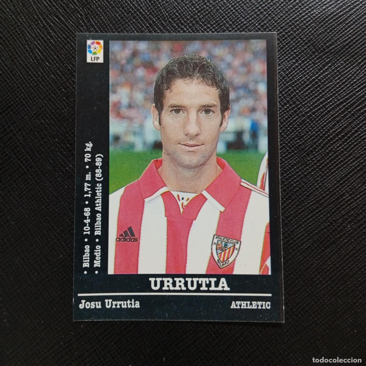 Cromos de f&uacute;tbol: 179 URRUTIA BILBAO PANINI 00 01 CROMO FUTBOL LIGA 2000 2001 - SIN PEGAR - A71 PG41