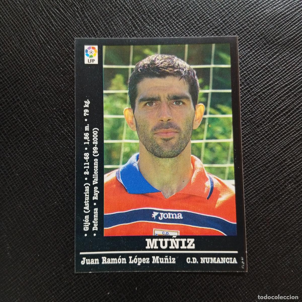 Cromos de f&uacute;tbol: 277 MU&Ntilde;IZ NUMANCIA PANINI 00 01 CROMO FUTBOL LIGA 2000 2001 - SIN PEGAR - A71 PG42