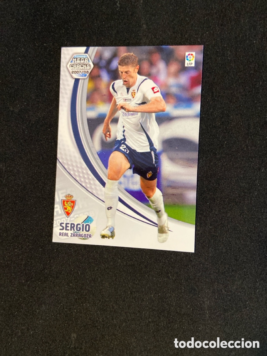 Cromos de f&uacute;tbol: SERGIO 347 (ZARAGOZA)