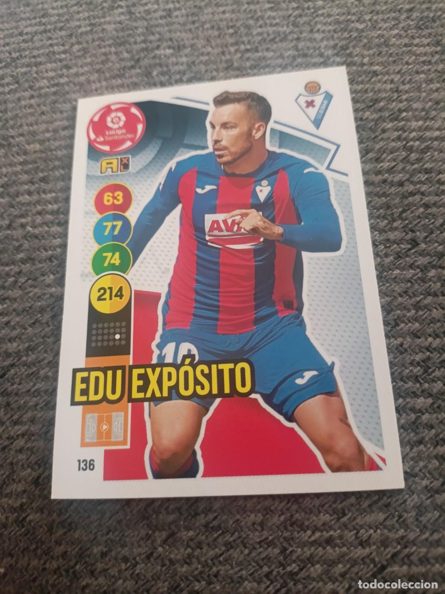 Cromos de f&uacute;tbol: Adrenalyn 20/21 Edu Exp&oacute;sito Eibar