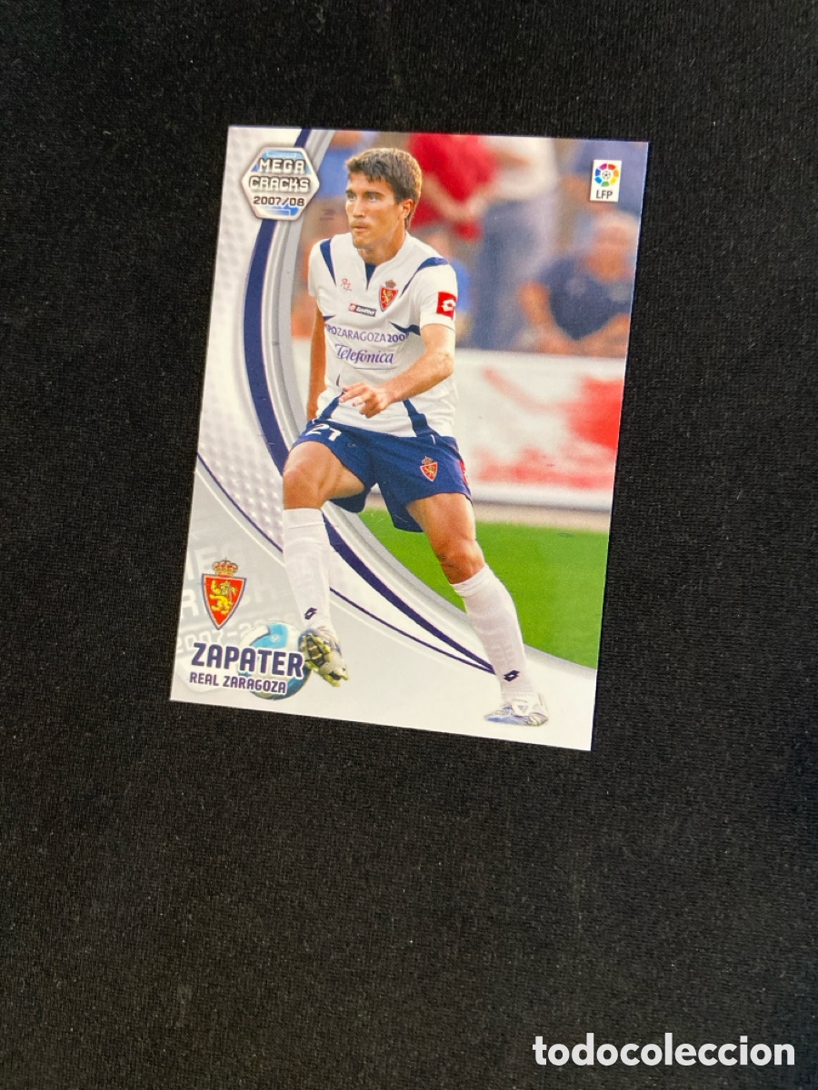 Fu&szlig;ball-Sticker: ZAPATER 351 (ZARAGOZA) PANINI MEGACRACKS 2007-2008 07 08 CROMO CARTA M-3