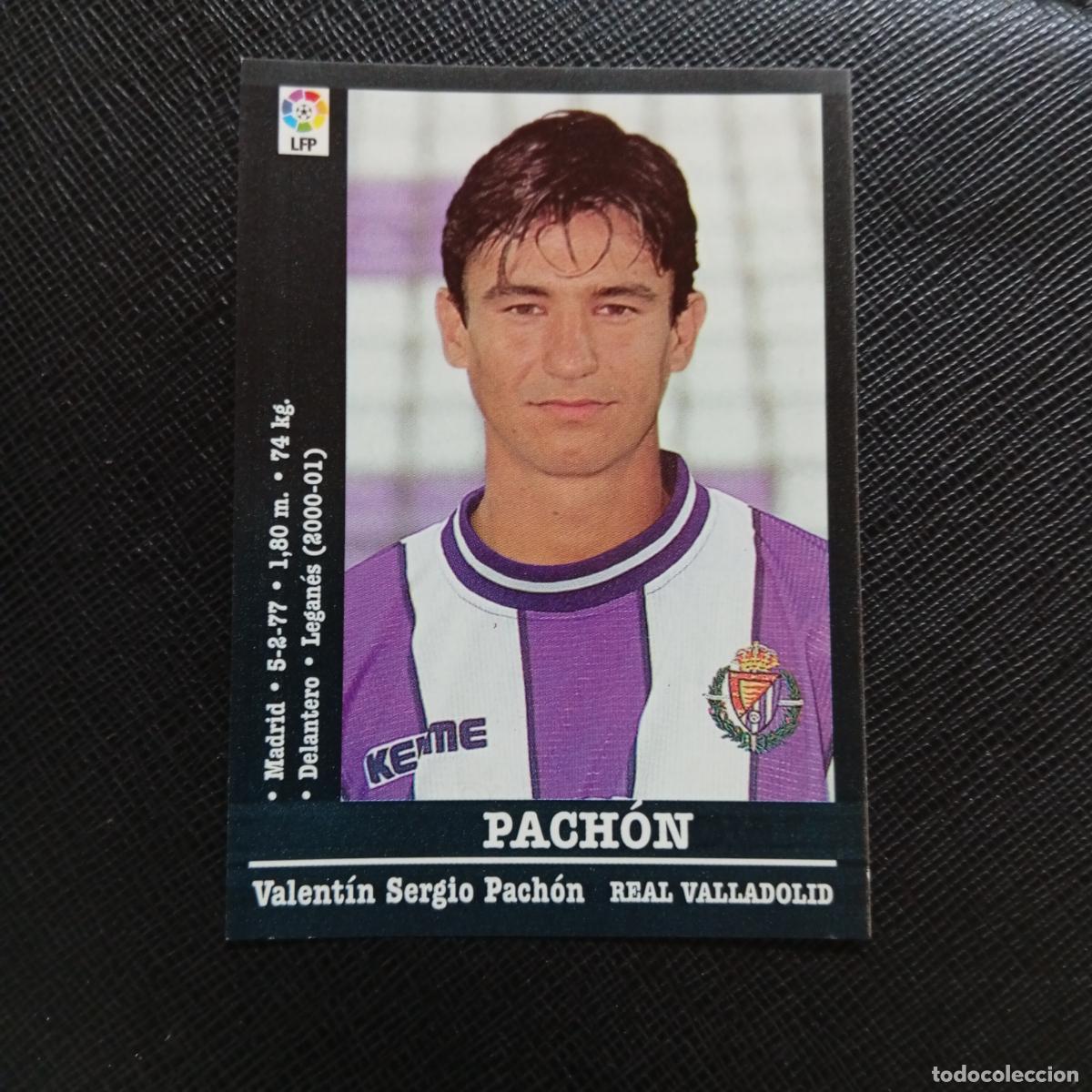 Fu&szlig;ball-Sticker: PACHON VALLADOLID PANINI 00 01 CROMO FUTBOL LIGA 2000 2001 - SIN PEGAR - A71 PG43 ULTIMO FICHAJE