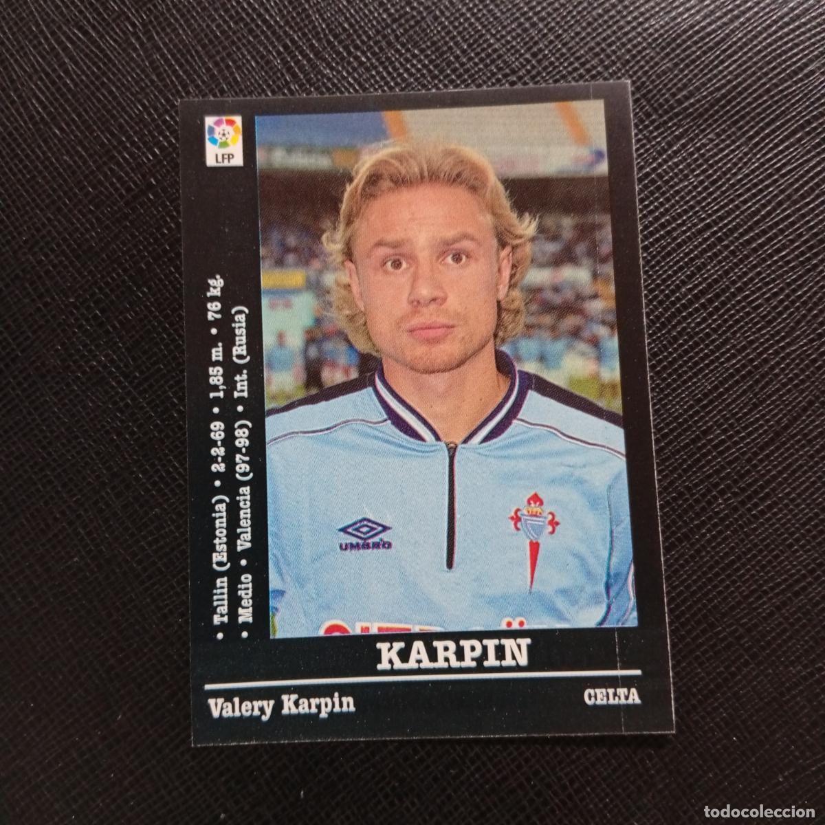 Fu&szlig;ball-Sticker: 112 KARPIN CELTA PANINI 00 01 CROMO FUTBOL LIGA 2000 2001 - SIN PEGAR - A71 PG43