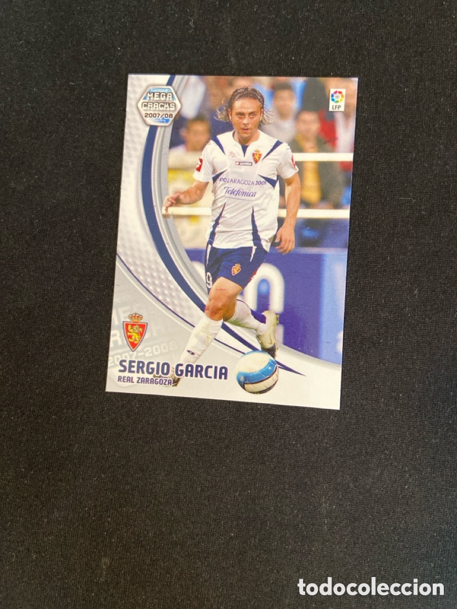 Cromos de f&uacute;tbol: SERGIO GARCIA 359 (ZARAGOZA)
