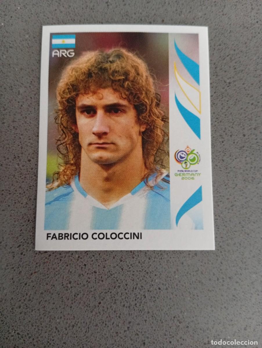 Cromos de f&uacute;tbol: FABRICIO COLOCCINI 173 ARGENTINA ALEMANIA 2006 06 SIN PEGAR NUNCA PEGADO