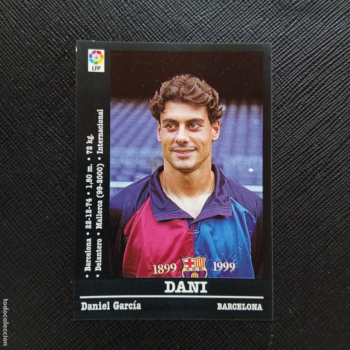 Cromos de f&uacute;tbol: 33 DANI BARCELONA PANINI 00 01 CROMO FUTBOL LIGA 2000 2001 - SIN PEGAR - A71 PG45