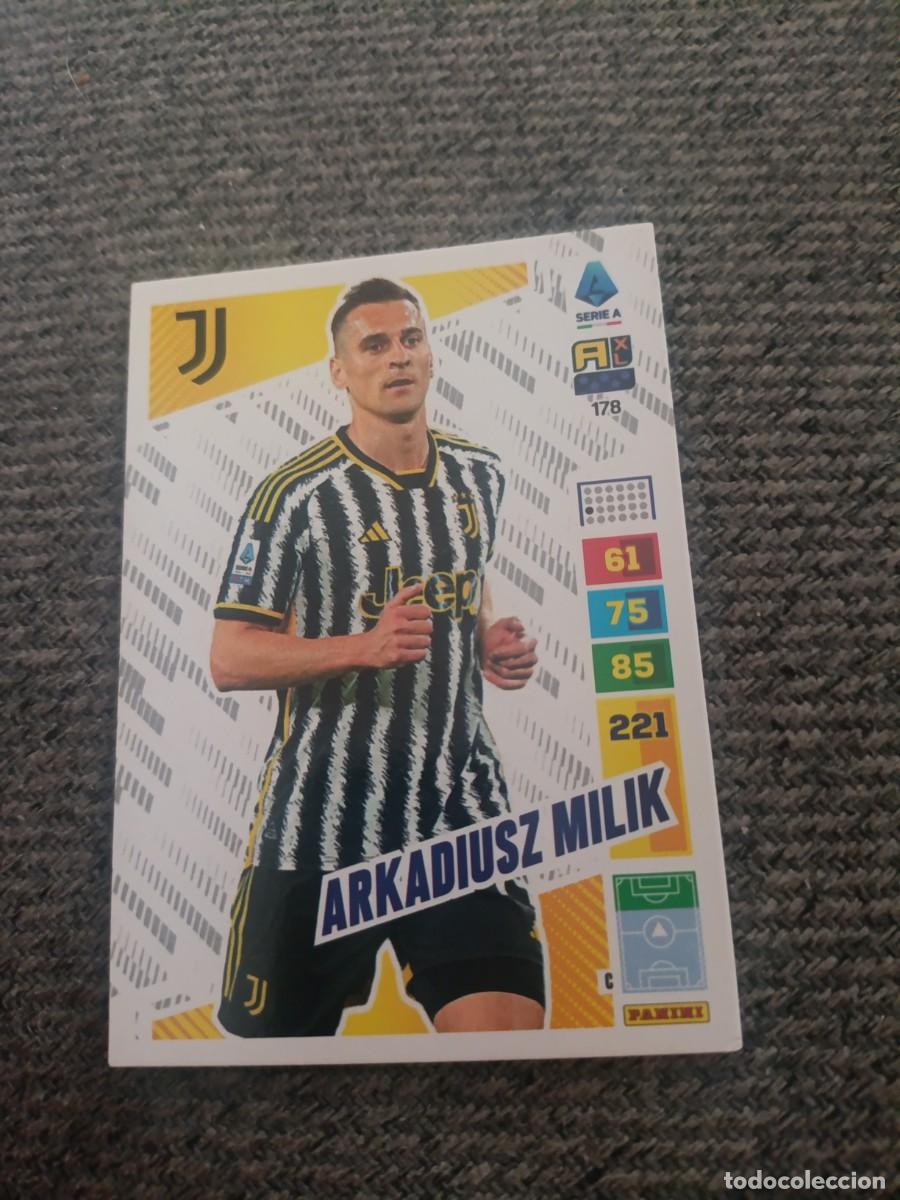 Cromos de f&uacute;tbol: Adrenalyn 23/24 calciatori Milik Juventus de Tur&iacute;n