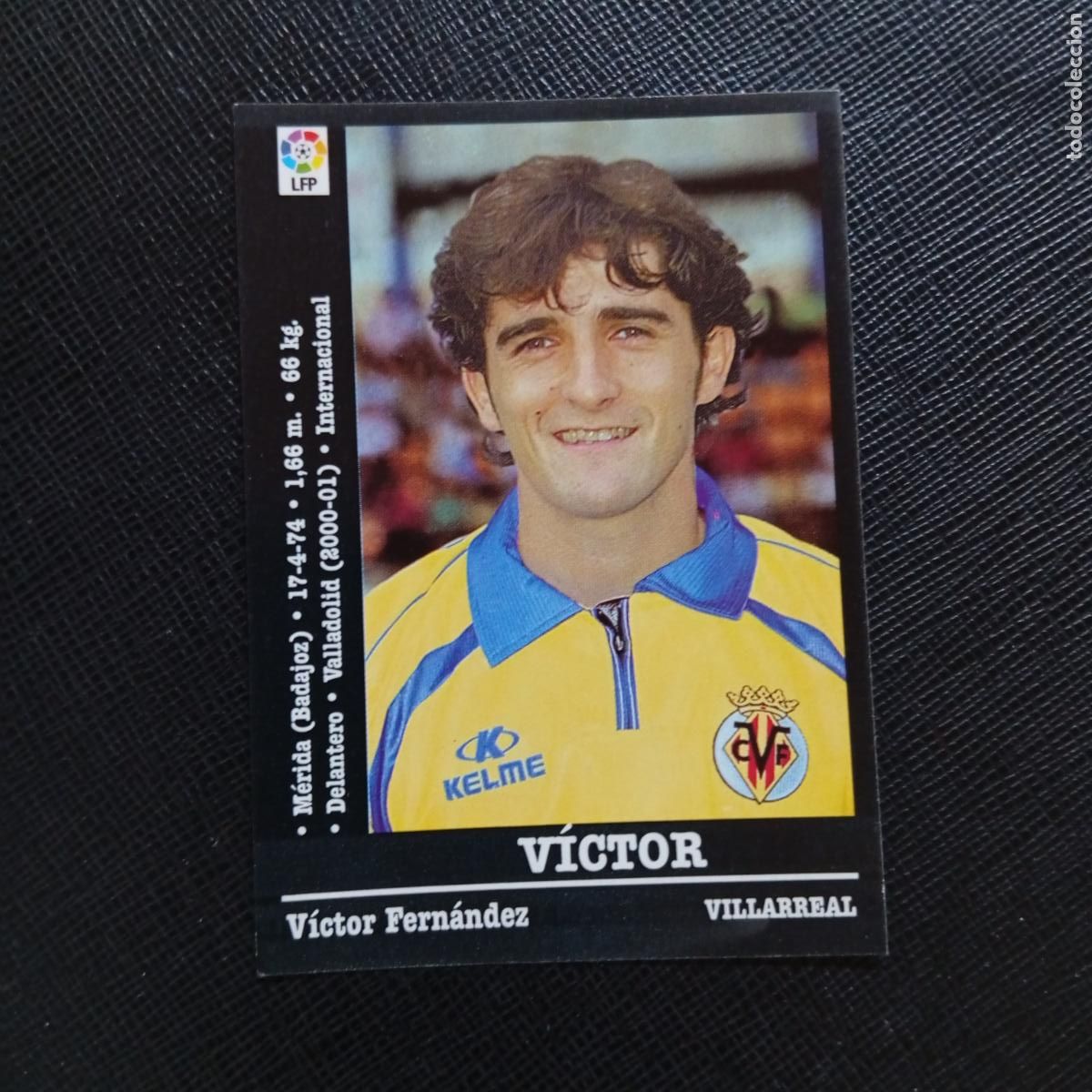 Cromos de f&uacute;tbol: 339A 339 VICTOR VILLARREAL PANINI 00 01 CROMO FUTBOL LIGA 2000 2001 - SIN PEGAR - A71 PG47