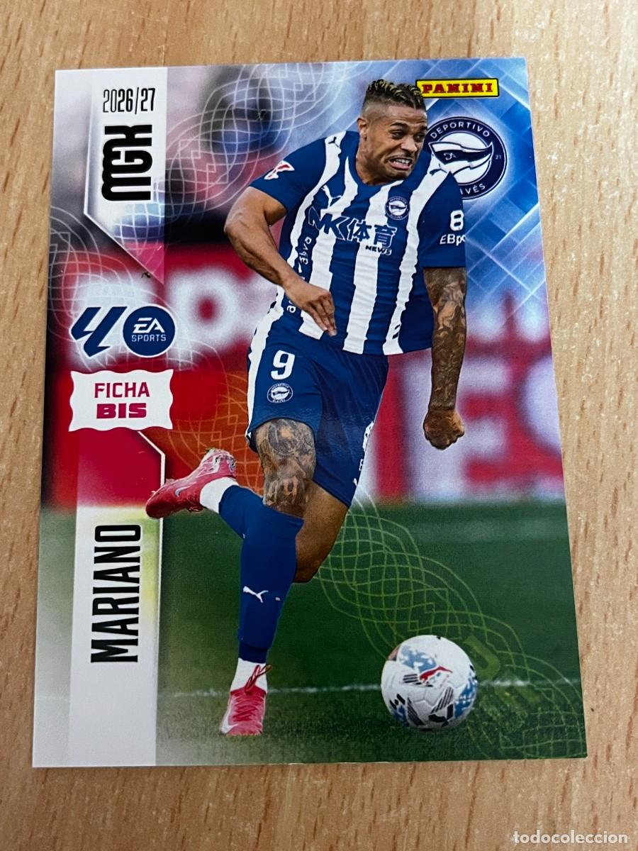 Cromos de f&uacute;tbol: MEGACRACKS MGK 2026 2027 26 27 PANINI N&ordm; 34BIS 34 BIS MARIANO ALAVES COLOCA