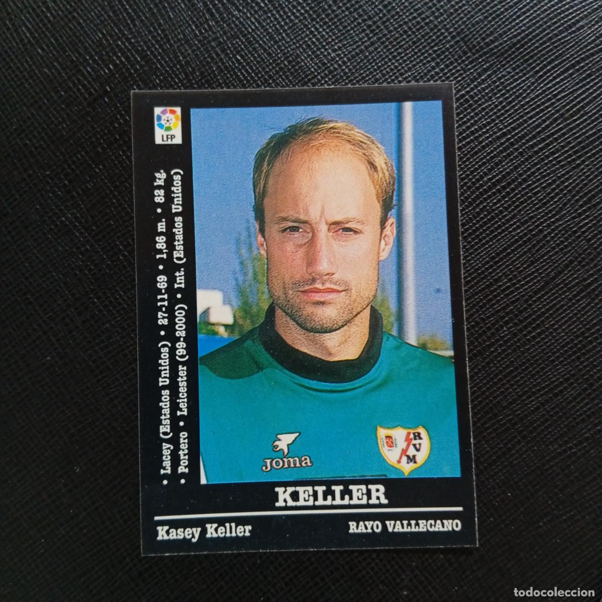 Cromos de f&uacute;tbol: 138 KELLER RAYO VALLECANO PANINI 00 01 CROMO FUTBOL LIGA 2000 2001 - SIN PEGAR - A71 PG47