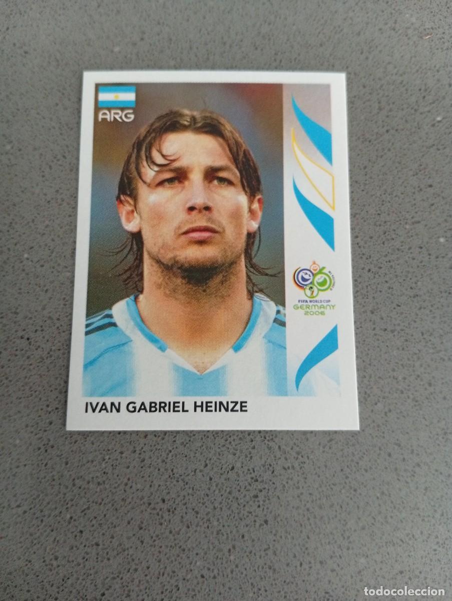 Cromos de f&uacute;tbol: IVAN GABRIEL HEINZE 174 ARGENTINA ALEMANIA 2006 06 SIN PEGAR NUNCA PEGADO