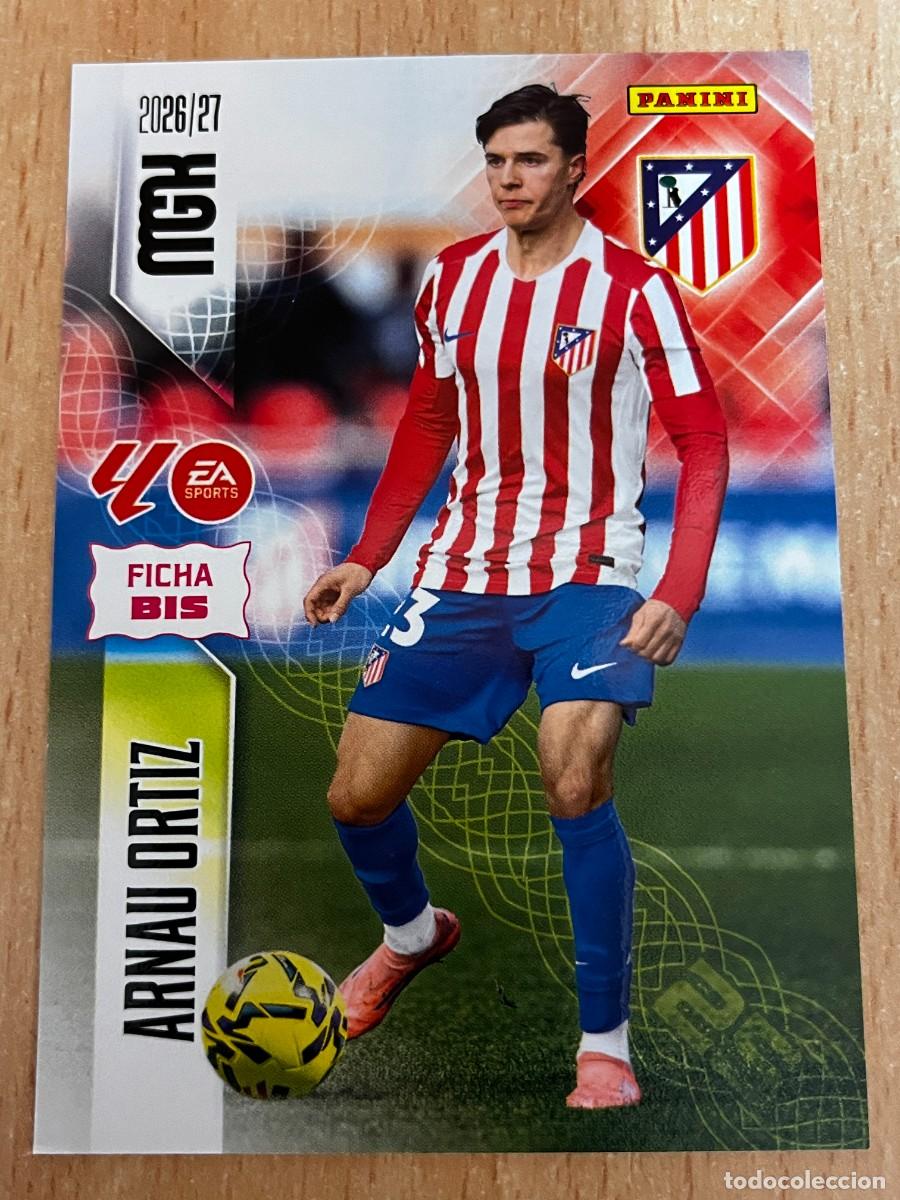 Cromos de f&uacute;tbol: MEGACRACKS MGK 2026 2027 26 27 PANINI N&ordm; 68BIS 68 BIS ARNAU ORTIZ ATLETICO MADRID