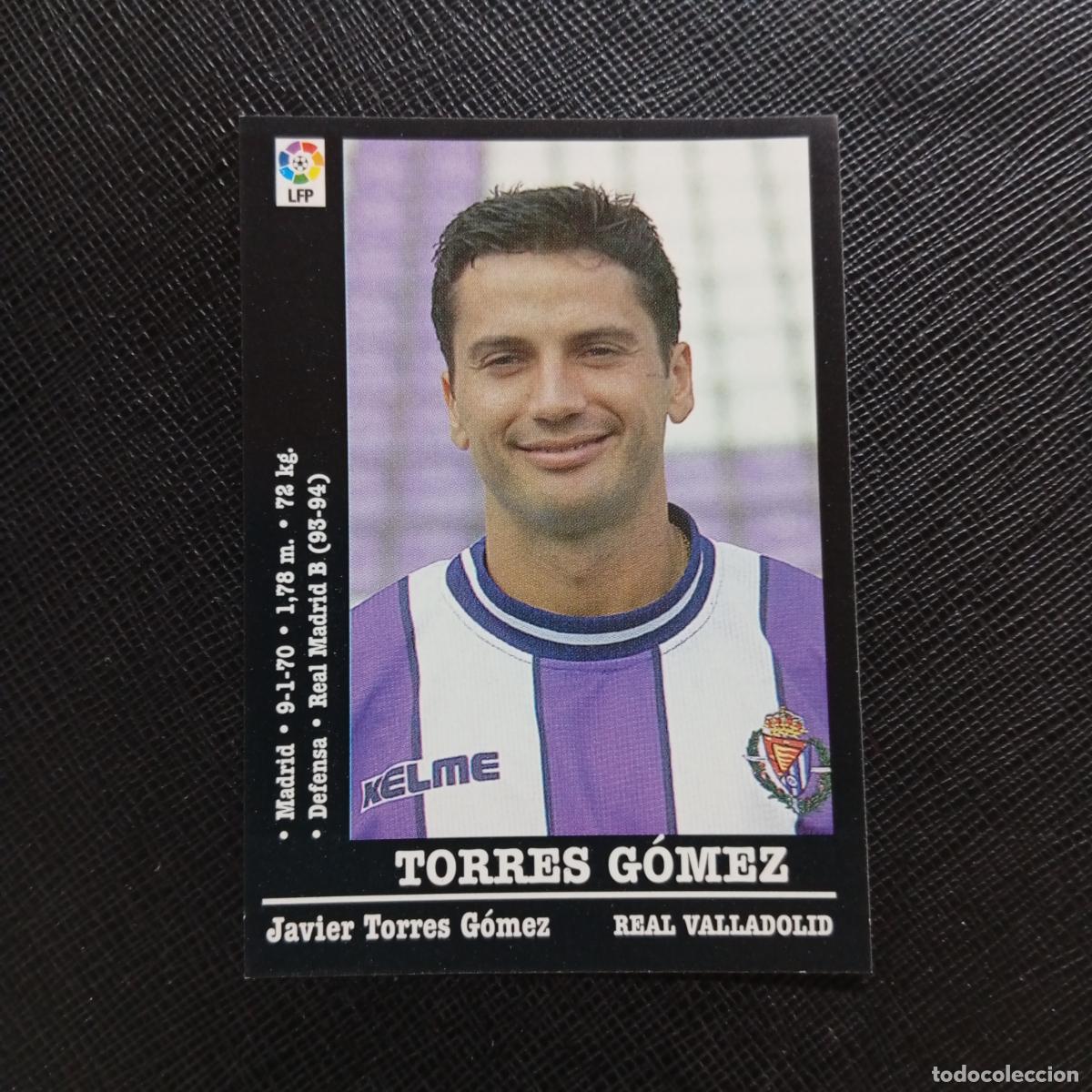 Cromos de f&uacute;tbol: 122 TORRES GOMEZ VALLADOLID PANINI 00 01 CROMO FUTBOL LIGA 2000 2001 - SIN PEGAR - A71 PG49