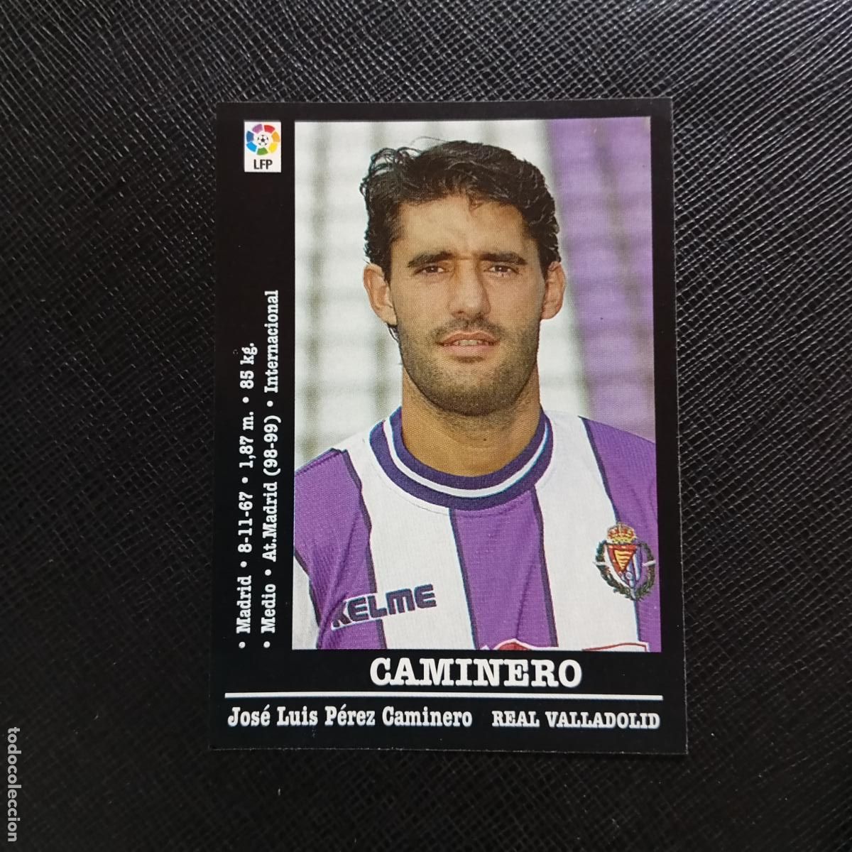 Fu&szlig;ball-Sticker: 131 CAMINERO VALLADOLID PANINI 00 01 CROMO FUTBOL LIGA 2000 2001 - SIN PEGAR - A71 PG49
