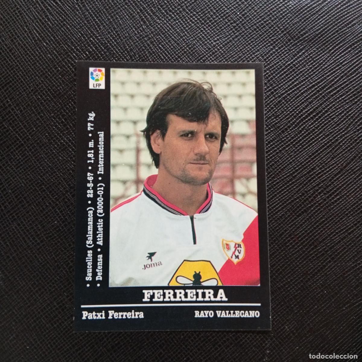 Football Stickers: 142A 142 FERREIRA RAYO VALLECANO PANINI 00 01 CROMO FUTBOL LIGA 2000 2001 - SIN PEGAR - A71 PG50