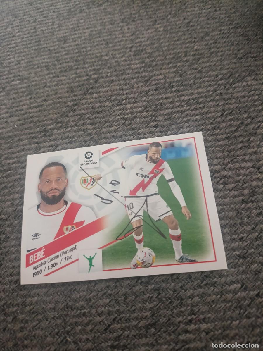 Football Stickers: Auto original de Bebe rayo vallecano
