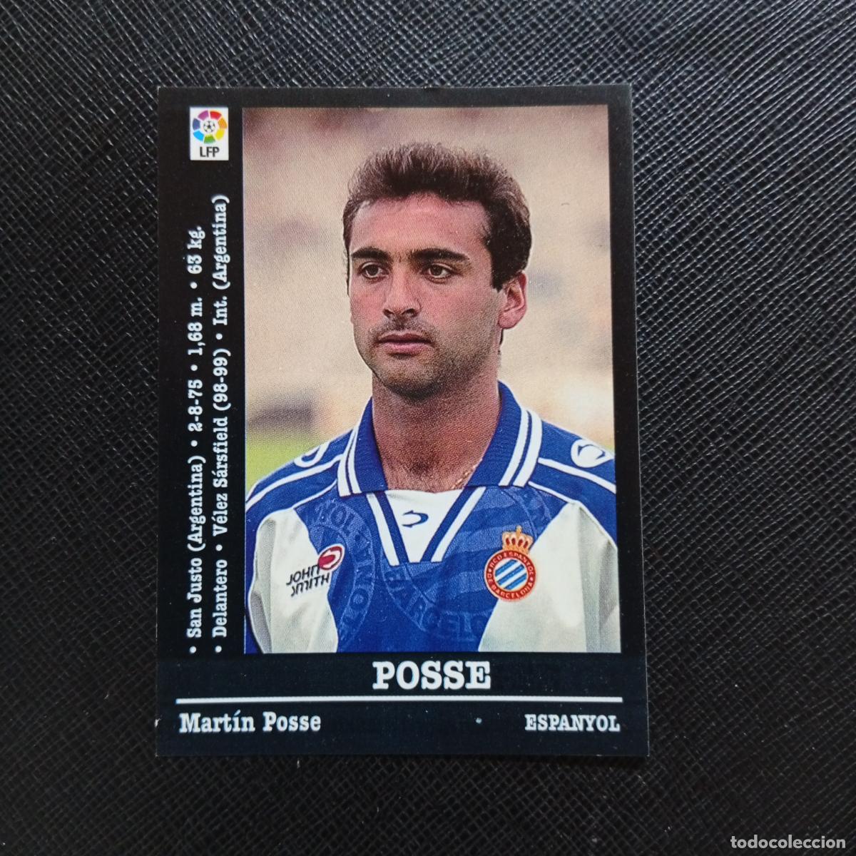 Football Stickers: 235 POSSE ESPA&Ntilde;OL PANINI 00 01 CROMO FUTBOL LIGA 2000 2001 - SIN PEGAR - A71 PG50