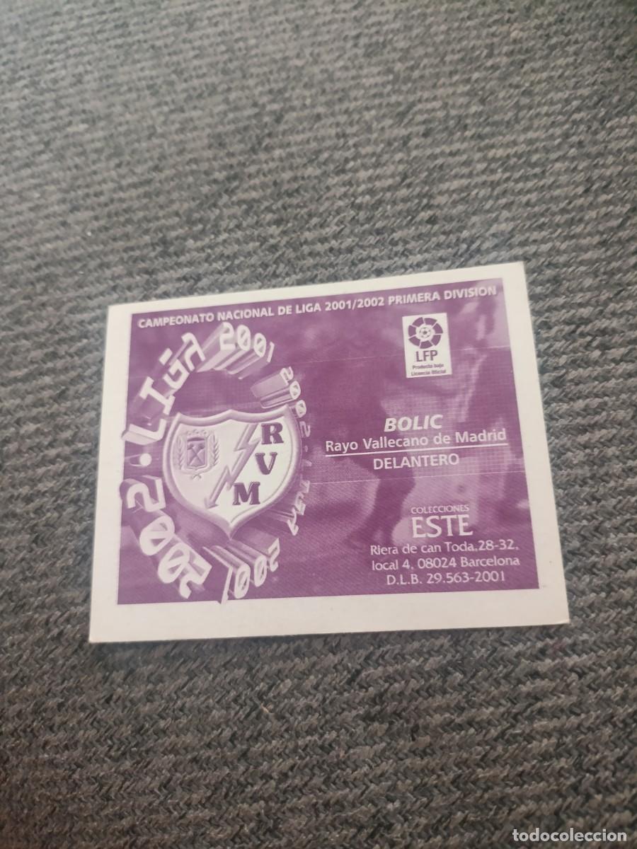 Cromos de f&uacute;tbol: Auto original de Bolic rayo vallecano - Foto 2