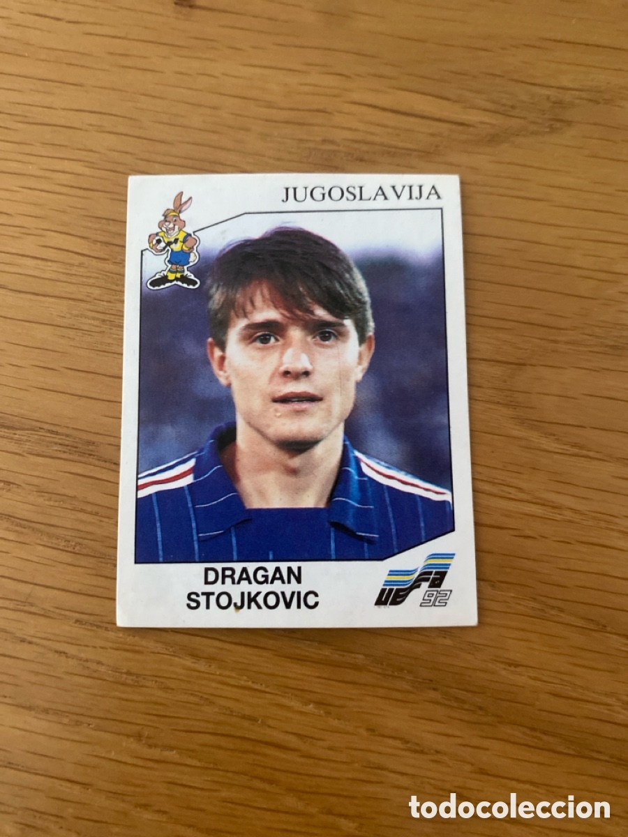 Cromos de f&uacute;tbol: Cromo panini Euro 92 Suecia n&uacute;mero 84 Stojkovic - Eurocup Sweden 1992 stickers &aacute;lbum
