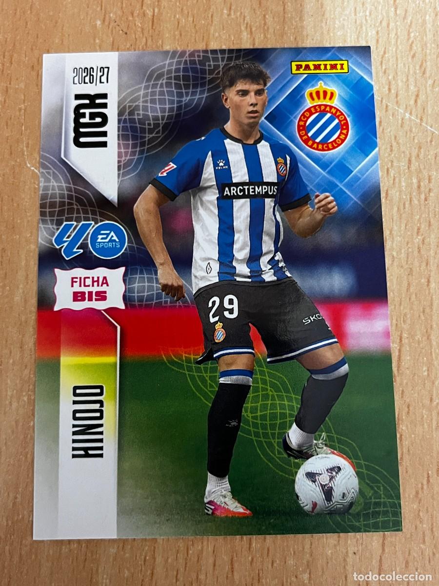 Cromos de f&uacute;tbol: MEGACRACKS MGK 2026 2027 26 27 PANINI N&ordm; 170BIS 170 BIS HINOJO ESPA&Ntilde;OL ESPANYOL COLOCA