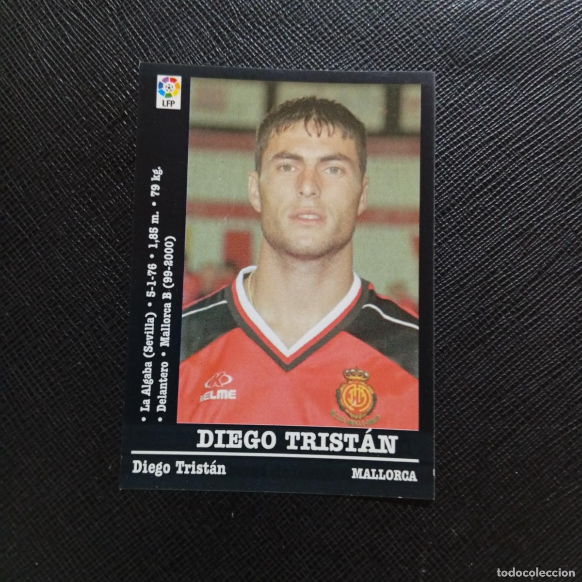 Cromos de f&uacute;tbol: 168 DIEGO TRISTAN MALLORCA PANINI 00 01 CROMO FUTBOL LIGA 2000 2001 - SIN PEGAR - A71 PG51