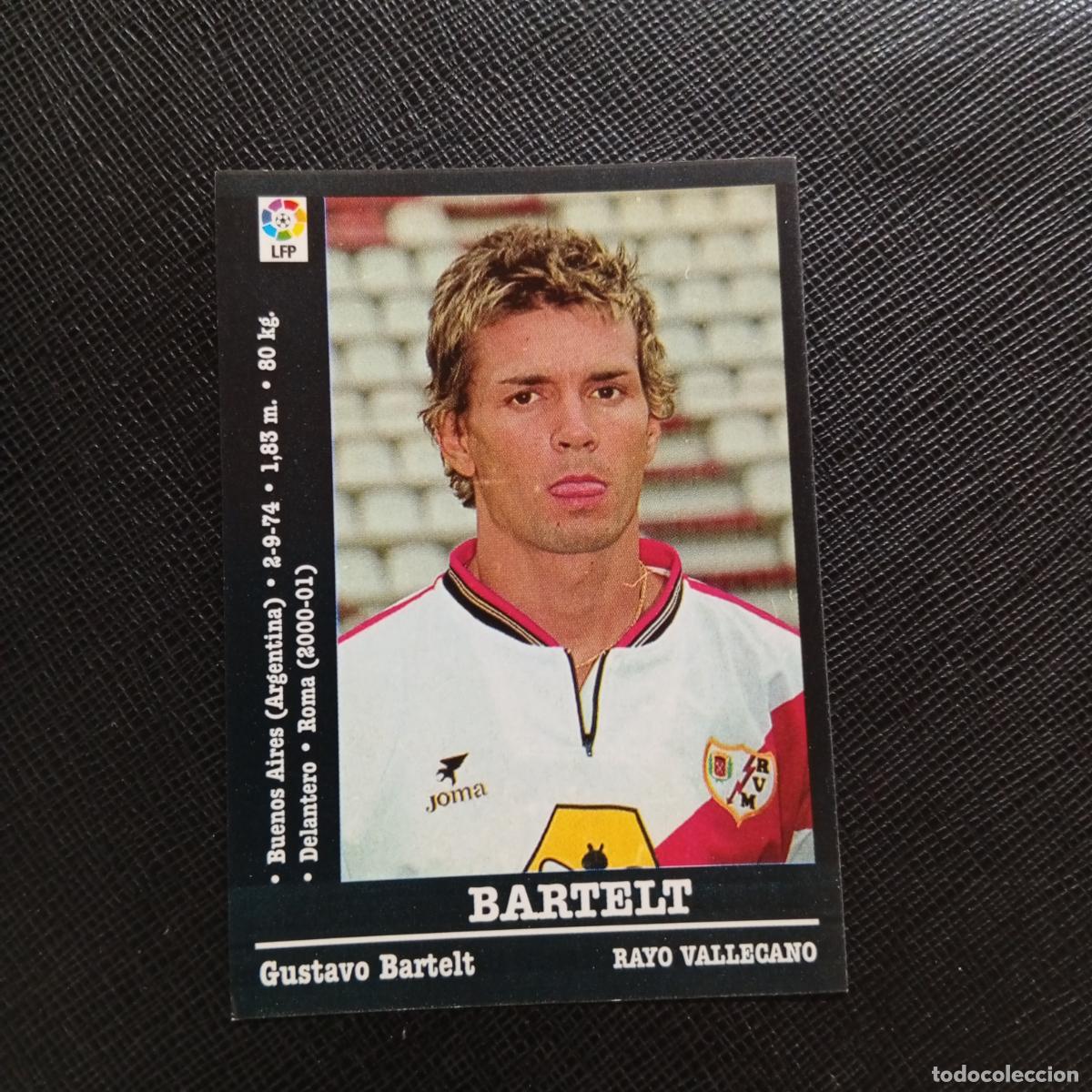 Cromos de f&uacute;tbol: BARTELT RAYO VALLECANO PANINI 00 01 CROMO FUTBOL LIGA 2000 2001 - SIN PEGAR A71 PG51 ULTIMO FICHAJE