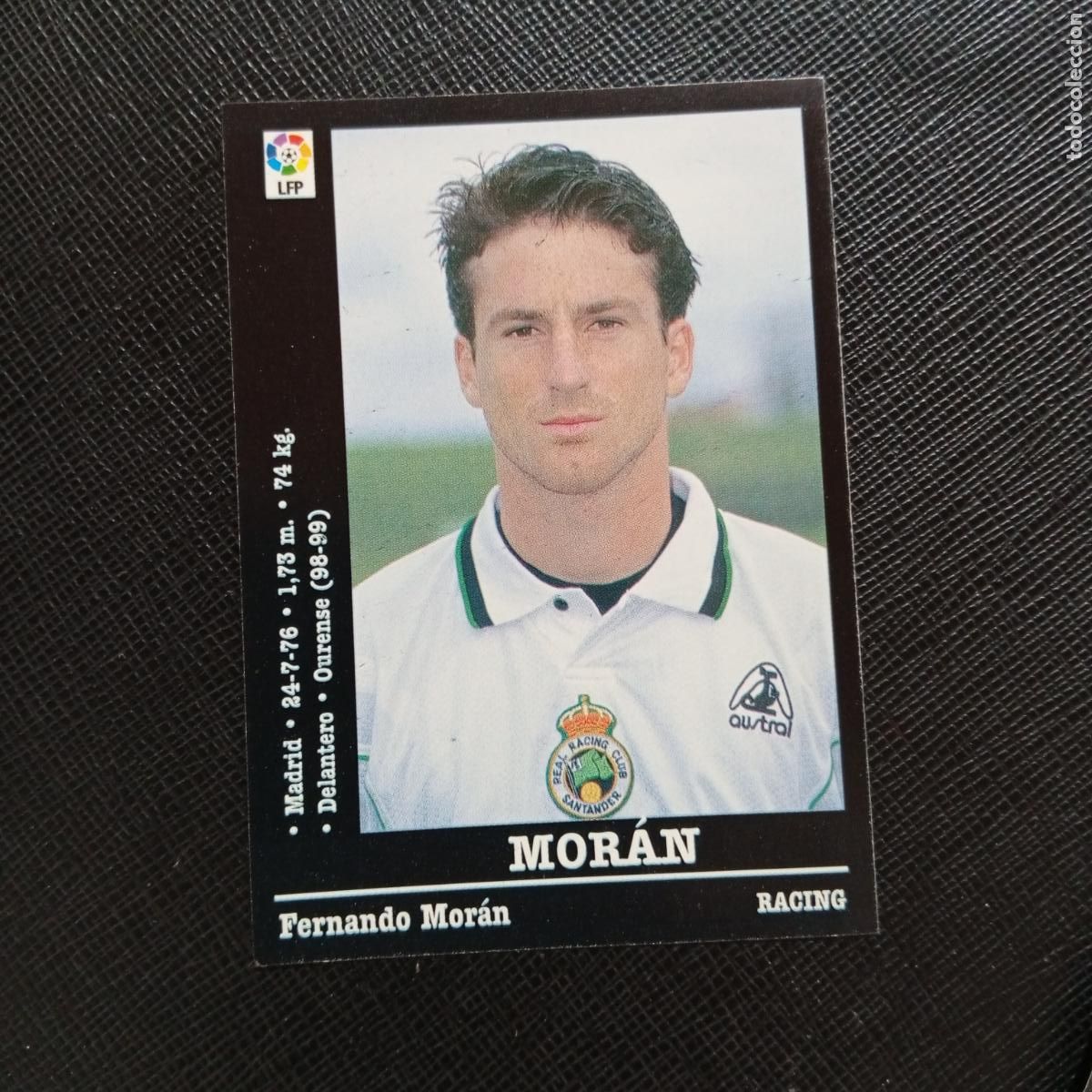Cromos de f&uacute;tbol: 253A 253 MORAN RACING PANINI 00 01 CROMO FUTBOL LIGA 2000 2001 - SIN PEGAR - A71 PG51