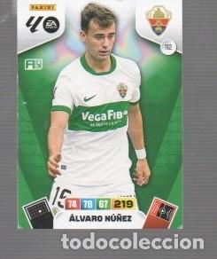 Cromos de f&uacute;tbol: CROMO LA LIGA A&Ntilde;O 2025 - 2026 XL ADRENALYN Y PANINI ELCHE N&ordm; 112